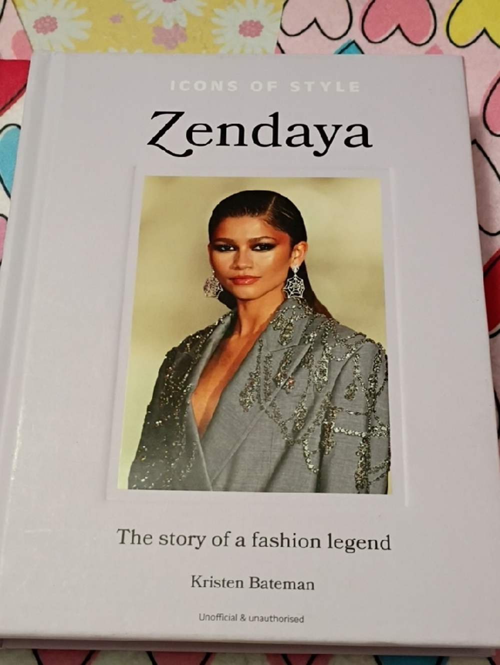 Zendaya Icons of Style Hardcover Book - White